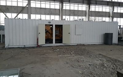 Генератор Caterpillar G3508 мощностью 510 кВт
